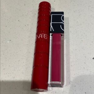 Two Full size Nars liquid lipstick danceteria & black climax mascara